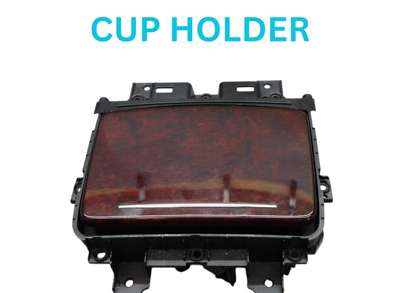 Load image into Gallery viewer, 11-13 Hyundai Equus Center Console Cup Holder Cover Trim Wood 84670-3N100 Oem
