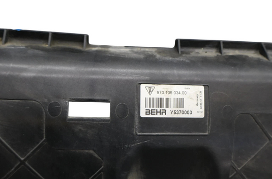 10-16 Porsche Panamera GTS Turbo S 970 Engine Radiator Upper Baffle Air Duct Oem