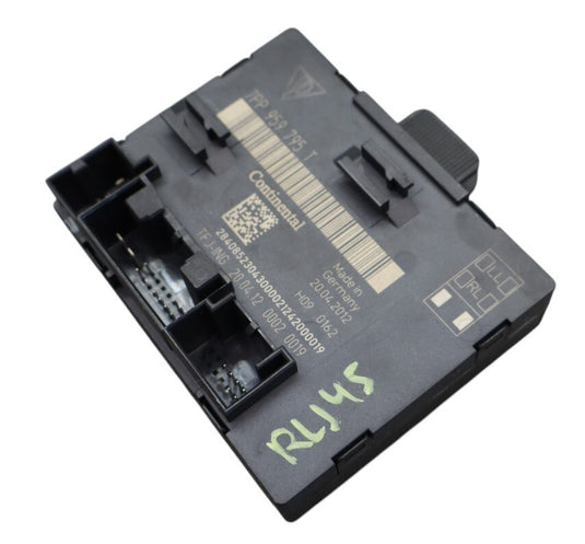 11-17 Porsche Cayenne 958 S Rear Left Driver Side Door Control Module Unit Oem