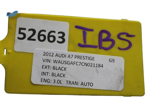 12-18 Audi A7 Quattro RS7 Rear Bumper Reinforcement Impact Bar 4G8807309B Oem