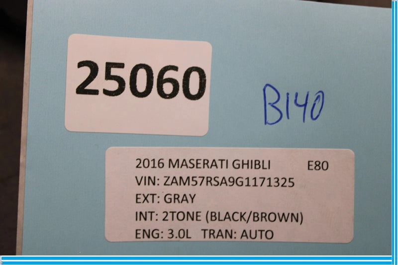 Load image into Gallery viewer, 14-17 Maserati Ghibli Front Center Dash Navigation Display Frame Trim Cover OEM
