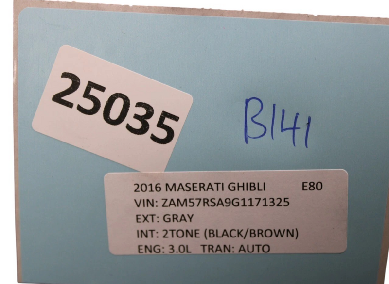 Load image into Gallery viewer, 14-17 Maserati Ghibli Speedometer Instrument Cluster Gauge Black 670036109 Oem
