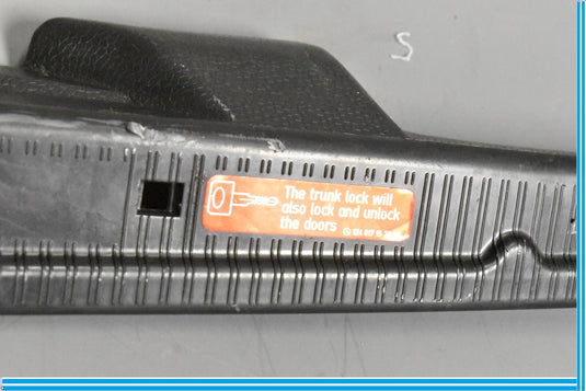 90-02 Mercedes SL320 SL500 300SL R129 Trunk Lid Latch Trim Panel Molding Oem