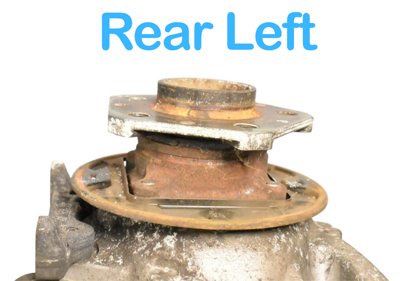 Load image into Gallery viewer, 06-08 Maserati Quattroporte Rear Left Driver Spindle Knuckle Hub 980139918 Oem
