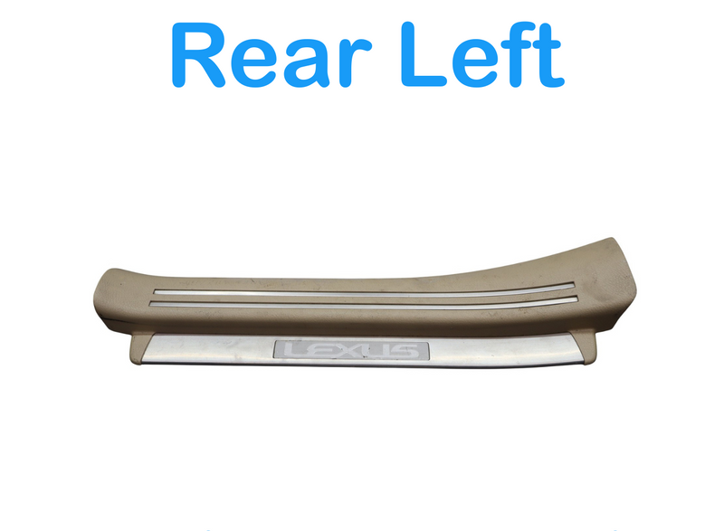 Load image into Gallery viewer, 07-12 Lexus LS460 Rear Left Driver Side Door Sill Scuff Plate Panel Trim Oem
