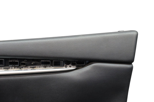 14-17 Maserati Ghibli Front Right Side Interior Door Panel Trim Cover Black Oem