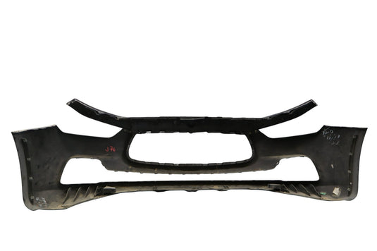 14-17 Maserati Ghibli Front Bumper Cover Assembly Black 673001804 Oem