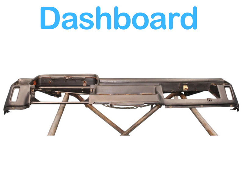 Load image into Gallery viewer, 84-88 Jaguar XJS Front Center Console Dashboard Instrument Panel BBC5707 Oem
