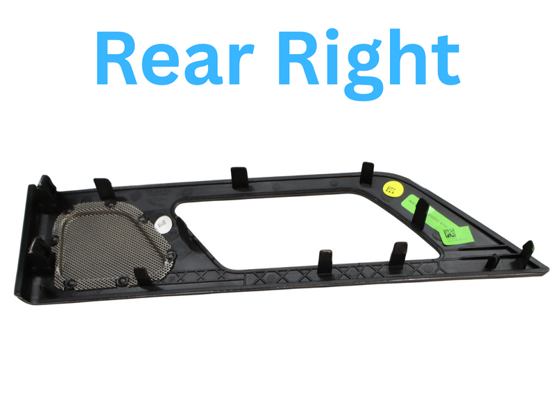 Load image into Gallery viewer, 16-20 Jaguar XE Rear Right Passenger Side Interior Door Handle Trim Bezel Oem

