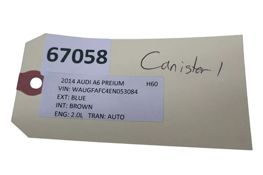 08-18 Audi A7 A5 Quattro Q3 Engine Fuel Evaporator Vapor Charcoal Canister Oem