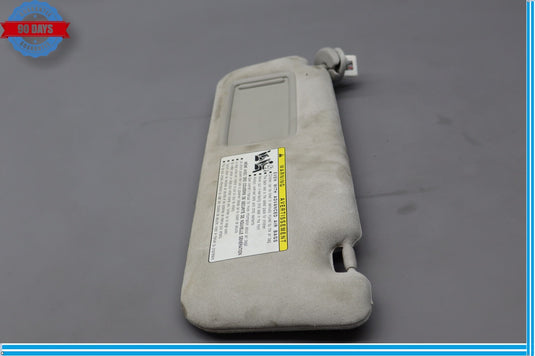 07-09 Lexus LS460 LS460L Front Left Drive Side Sunvisor Sun Visor Gray Oem