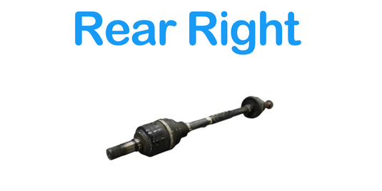 14-17 Maserati Ghibli Q4 Rear Right Side Drive Axle CV Shaft Driveshaft AWD Oem