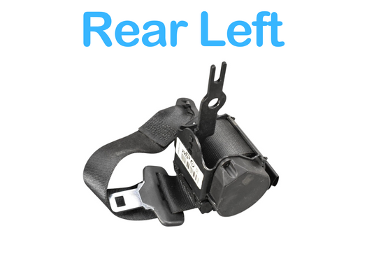 12-18 BMW 320i 328i Rear Left Driver Side Seat Belt Retractor 7259390 Oem