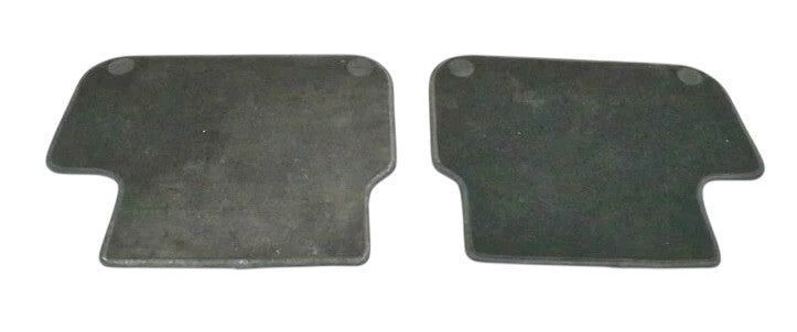 Load image into Gallery viewer, 14-17 Maserati Ghibli Rear Floor Mat Carpet Cover Set Black 6700239060 OEM
