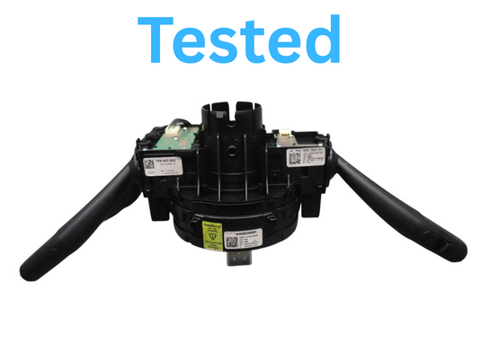 11-16 Volkswagen Touareg Front Left Steering Column Control Switch Oem