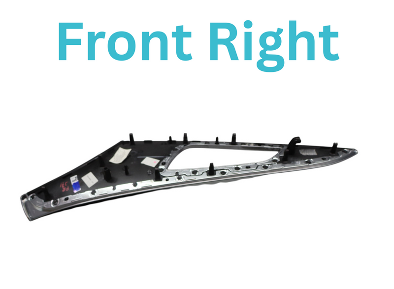 Load image into Gallery viewer, 12-18 Audi A6 Quattro Front Right Side Door Panel Handle Bezel Cover Trim Oem
