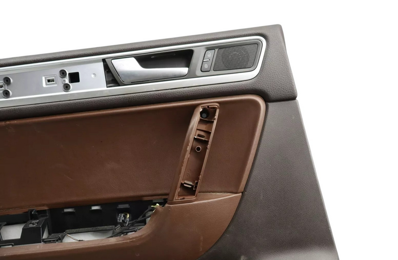 Load image into Gallery viewer, 11-14 Volkswagen VW Touareg Rear Left Driver Side Interior Door Cover Panel Oem
