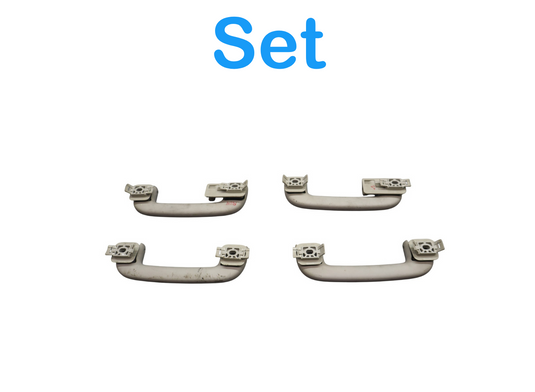 16-23 Jaguar X260 F-Pace XE XF Roof Headliner Grab Bar Handle Set Of 4 Oem