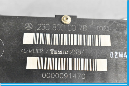00-09 Mercedes CL500 SL500 W215 R230 Front Right Seat Valve Control Block Oem