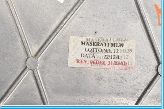 04-13 Maserati Quattroporte M139 Front Right Door Trim Panel Molding Black Oem