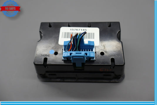 03-07 HUMMER H2 Rear Center Console Radio Audio Control Jack Switch Oem