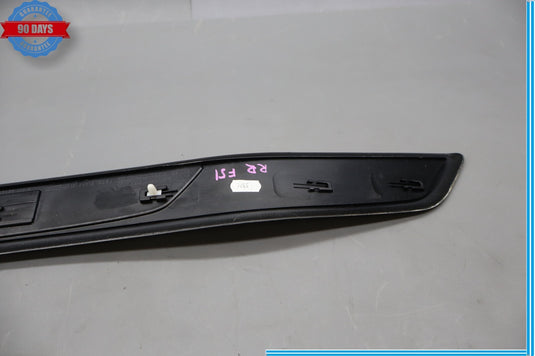 09-15 BMW 750Li F01 F02 Rear Right Passenger Side Door Sill Scuff Plate Trim Oem