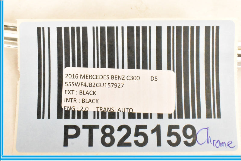Load image into Gallery viewer, 2015-2018 MERCEDES-BENZ C-class C300 W205 Exterior-Upper Molding Trim Left OEM
