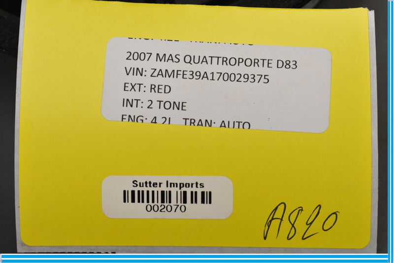 Load image into Gallery viewer, 03-12 Maserati Quattroporte M139 Rear Left Driver Side Door Speaker Oem
