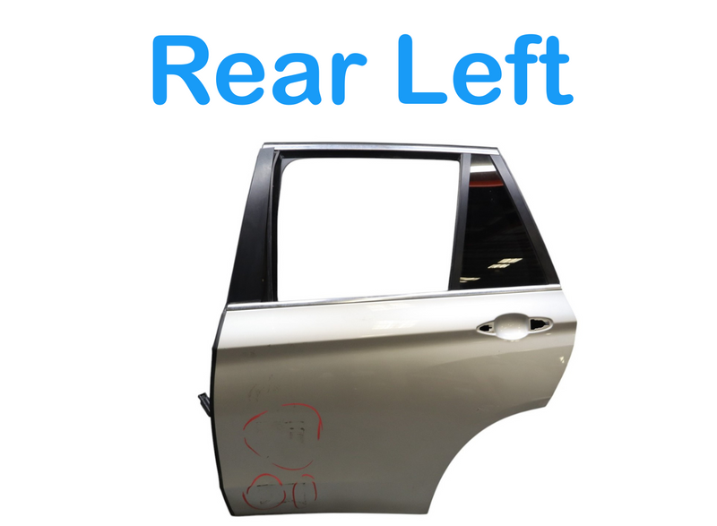 Load image into Gallery viewer, 14-18 BMW X5 F15 Rear Left Driver Side Door Shell Assembly 41517386739 Oem
