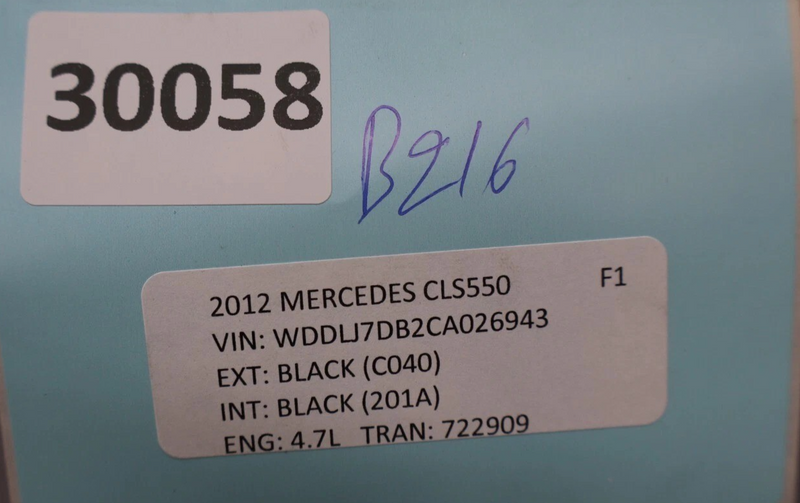 Load image into Gallery viewer, 10-20 Mercedes W218 CLS550 Rear Right Side Window Regulator Motor 2078200642 OEM
