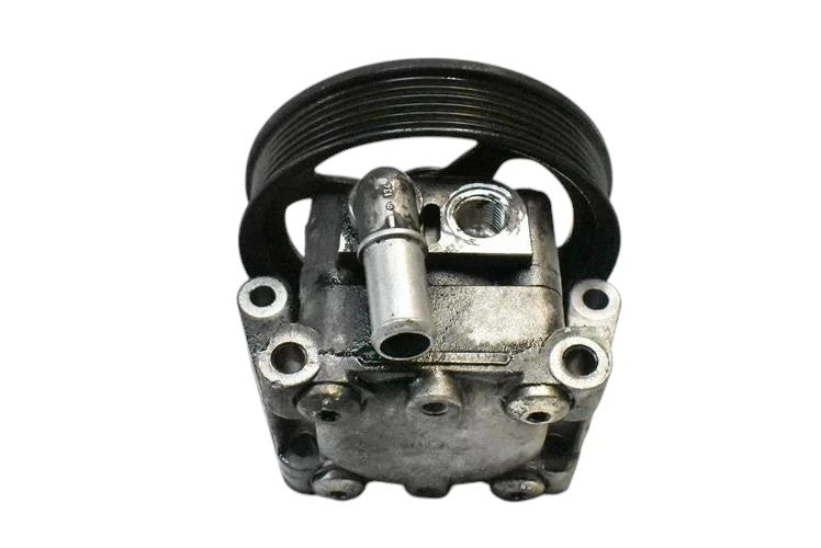 Load image into Gallery viewer, 03-10 Jaguar XF XKR Power Steering Gear Oil Hydraulic Pump Motor Assembly Oem
