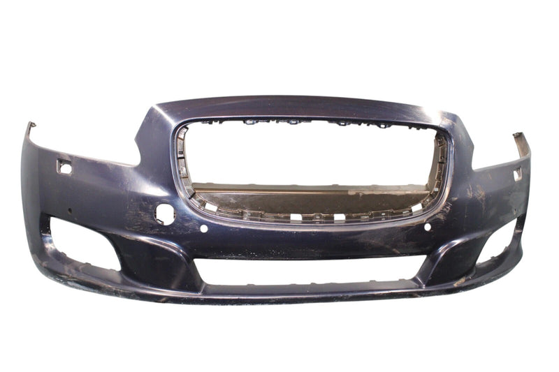 Load image into Gallery viewer, 10-15 Jaguar XJ XJR Front Bumper Cover Shell Panel Assembly C2D5386XXX Black OEM
