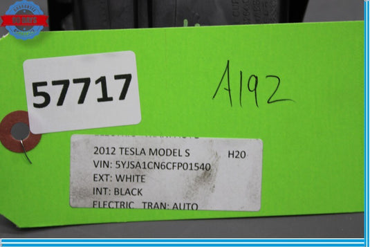 12-20 Tesla Model S Trunk Liftgate Power Pull Cup Opening Switch Cover Trim Oem