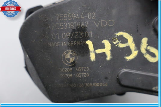 08-19 BMW 740i 740Li 750i 750Li Engine Air Inlet Throttle Body Assembly Oem