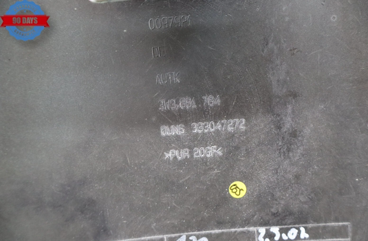 07-11 Bentley Continental GTC Front Right Seat Back Cover Panel 3W3881972A Oem