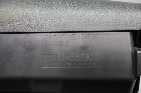 14-23 Mercedes B250e CLA250 Front Right Passenger Side Seat Stowage Box Tray Oem