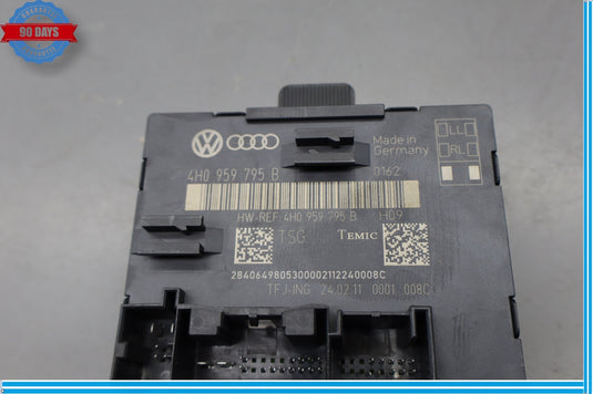 11-17 Volkswagen VW Touareg Rear Left Side Door Window Control Module Unit Oem