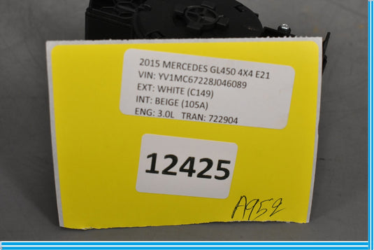 12-16 Mercedes GL450 X166  Headlight Fog Light Switch Control Module Oem