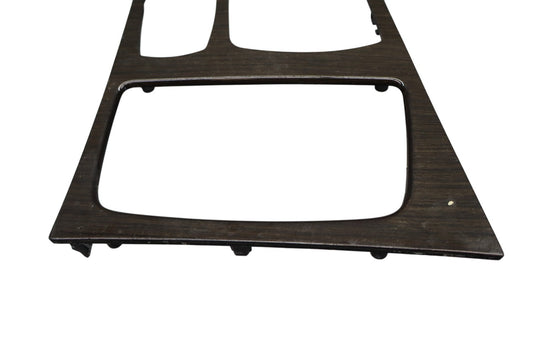 09-12 BMW F01 F02 750i 750Li Front Center Console Shifter Trim Bezel Wood Oem