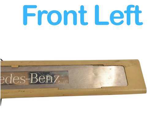 06-12 Mercedes GL450 ML63 Front Left Driver Side Door Plate Sill A1646803335 Oem