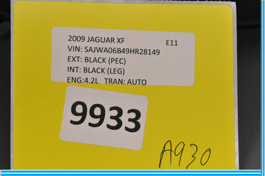 09-15 Jaguar XF Front Right Passenger Dashboard End Trim Panel 8X23F04480A Oem