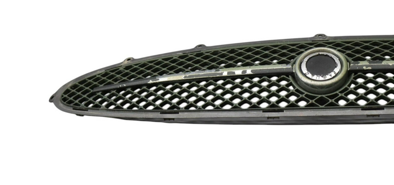 Load image into Gallery viewer, 07-09 Jaguar XK XKR Front Lower Bumper Grille Grill Mesh w/ Logo Black Oem
