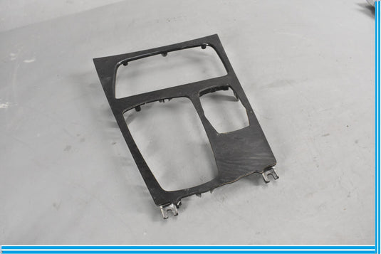 09-15 BMW 750i 750Li Front Center Bezel Console Cup Holder Dark Wood Trim Oem
