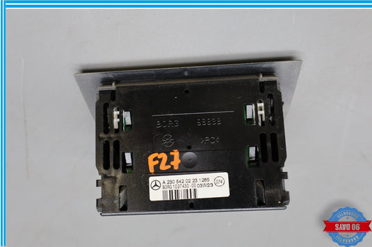 03-12 Mercedes R230 SL500 SL55 AMG Rear Parktronic Buzzer Display PDC Oem