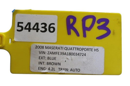 03-12 Maserati Quattroporte Power Steering Gear Rack & Pinion Assembly Oem
