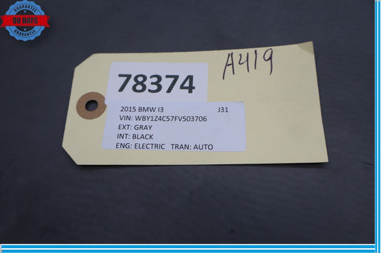 14-21 BMW I01 i3 i3s Rear Left Driver Side Trim Panel Cover 51437306607 Oem