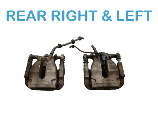 13-16 Mercedes GL550 GL450 Rear Right & Left Side Brake Caliper Set Oem