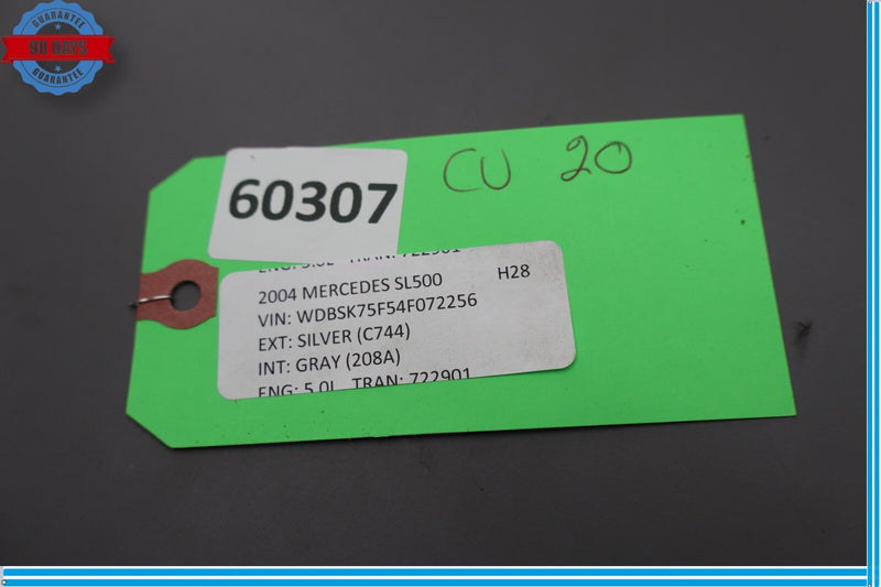 Load image into Gallery viewer, 03-06 Mercedes R230 SL500 Right Passenger Side Top Upper Seat Cushion Oem
