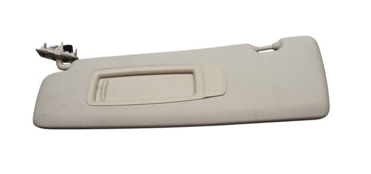 14-18 BMW X5 Front Left Driver Side Sunvisor Sun Visor Ivory 7353959 Oem