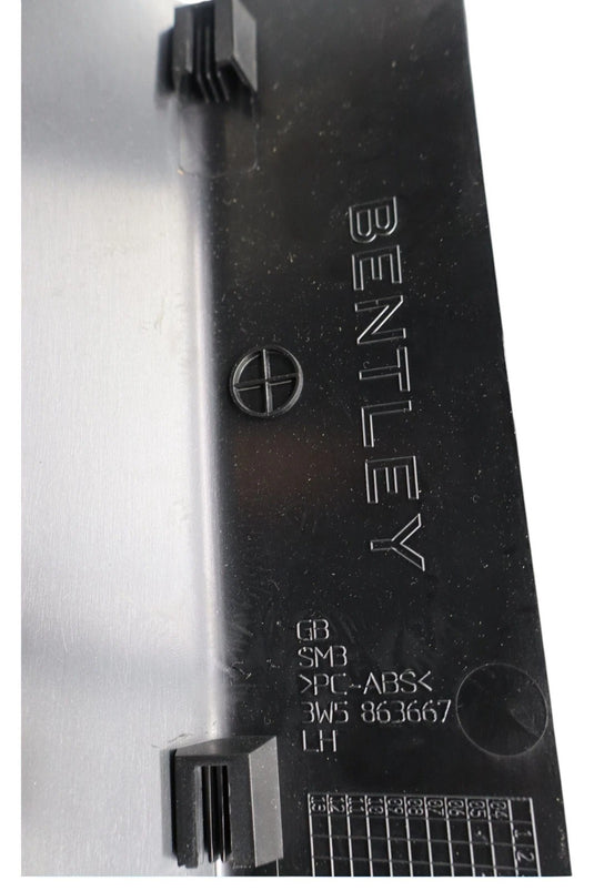 06-12 Bentley Continental Flying Spur Rear Left Side Trunk Panel  Cover Trim OEM